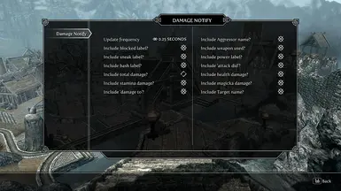 MCM Menu