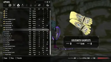 Goldsmithing Gauntlets