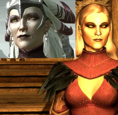 Skyrim Flemeth vs Dragon Age Flemeth