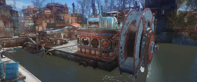 Turning Waterwheel