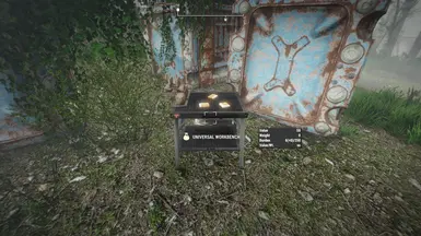 Static location for the Universal Workbench and some utility items.