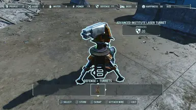 Advanced Settlement Turret Set