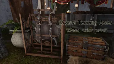 Wood color edit to match more racks