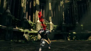 Red-Blade Claymore (with aura) for DSR