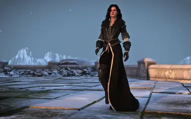 vanilla torso + open skirt dlc boots